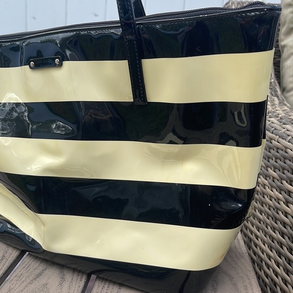 Kate Spade Sophie black and cream tote with matching wallet - Picture 6 of 16